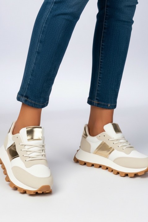 Ženske tenisice ORNABELZA GOLDEN, Boja: zlatna, IVET.HR - MODERNA ODJEĆA