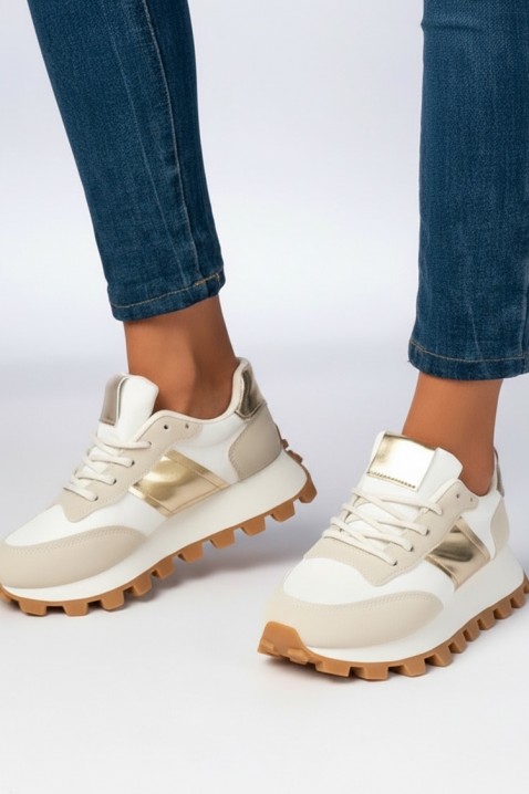 Ženske tenisice ORNABELZA GOLDEN, Boja: zlatna, IVET.HR - MODERNA ODJEĆA