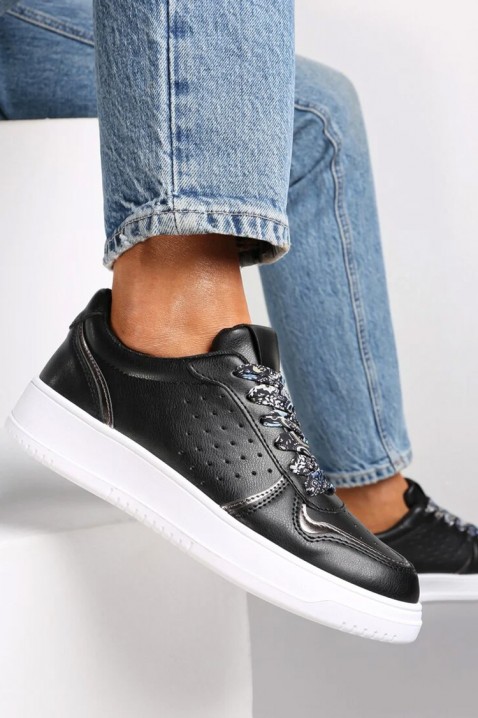 Ženske tenisice VRILONZA, Boja: crna, IVET.HR - MODERNA ODJEĆA