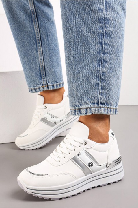 Ženske tenisice ELONDELA WHITE, Boja: bijela, IVET.HR - MODERNA ODJEĆA