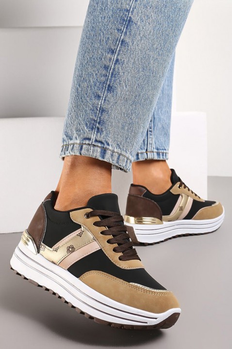 Ženske tenisice ELONDELA BROWN, Boja: smeđa, IVET.HR - MODERNA ODJEĆA