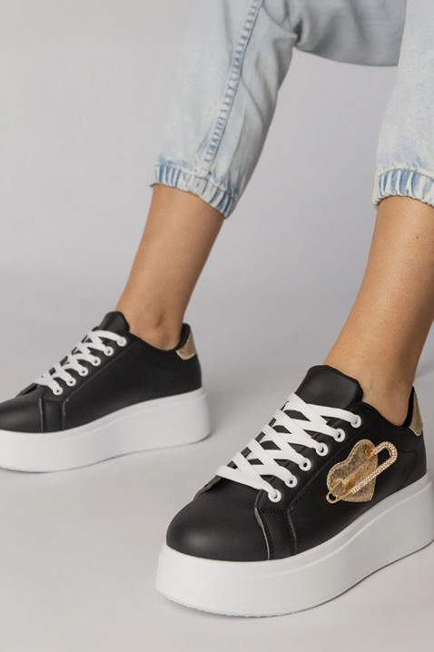 Ženske tenisice KOLDENZA, Boja: crna, IVET.HR - MODERNA ODJEĆA