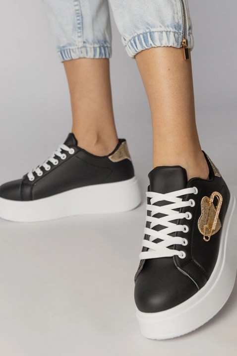 Ženske tenisice KOLDENZA, Boja: crna, IVET.HR - MODERNA ODJEĆA