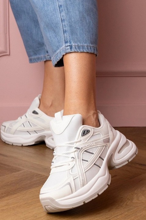 Ženske tenisice GLEMOLZA WHITE, Boja: bijela, IVET.HR - MODERNA ODJEĆA