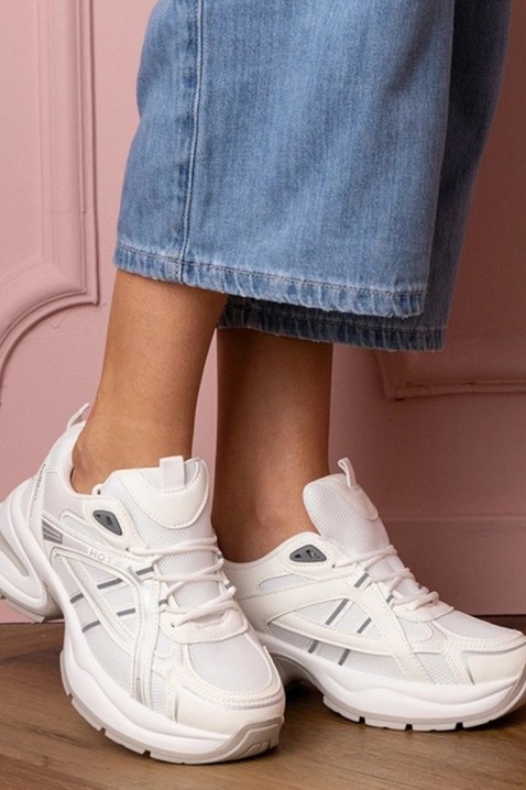 Ženske tenisice GLEMOLZA WHITE, Boja: bijela, IVET.HR - MODERNA ODJEĆA