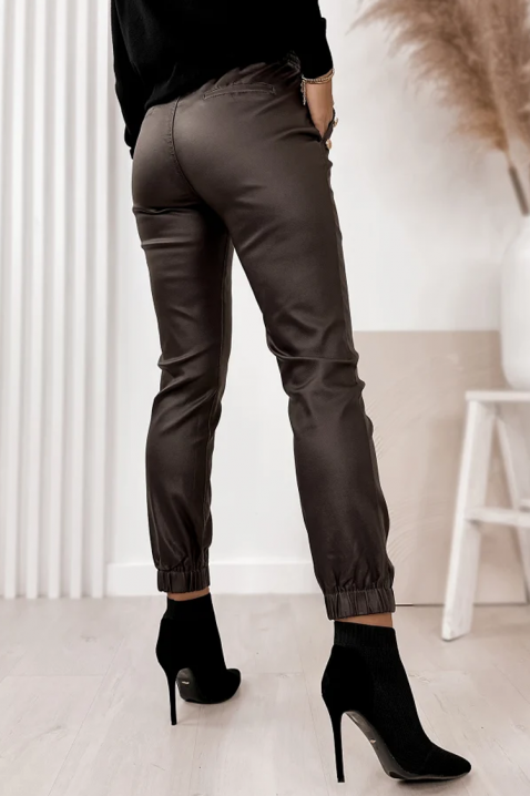 Hlače SLOMENGA, Boja: smeđa, IVET.HR - MODERNA ODJEĆA