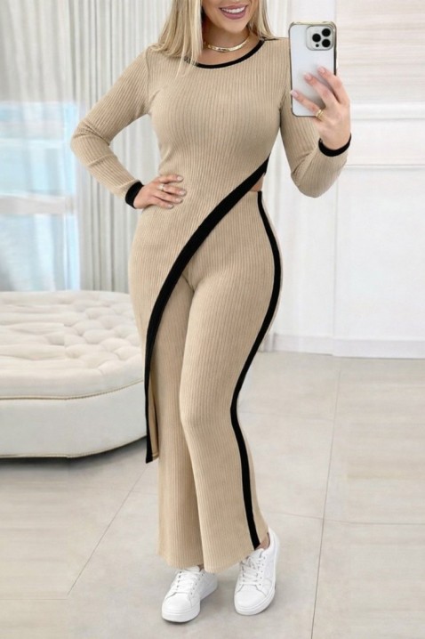 Komplet RABRELDA, Boja: bež, IVET.HR - MODERNA ODJEĆA