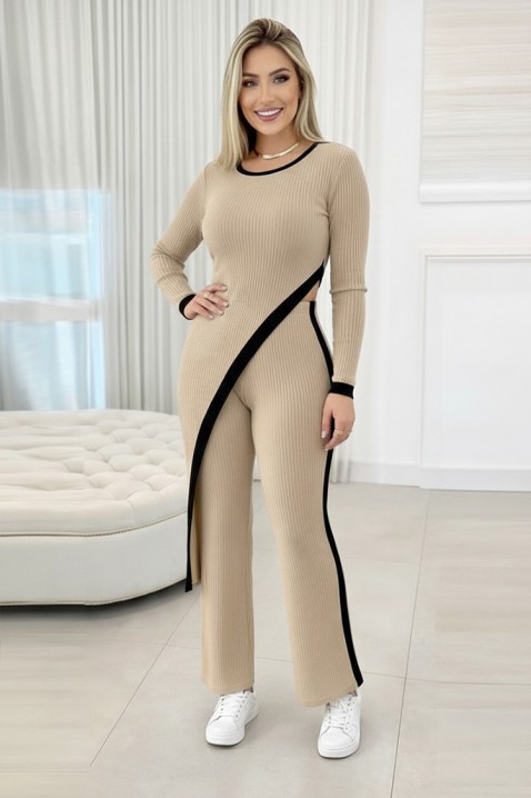 Komplet RABRELDA, Boja: bež, IVET.HR - MODERNA ODJEĆA