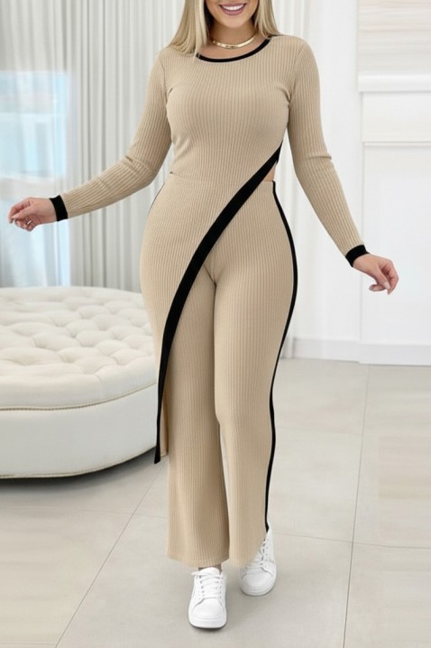 Komplet RABRELDA, Boja: bež, IVET.HR - MODERNA ODJEĆA