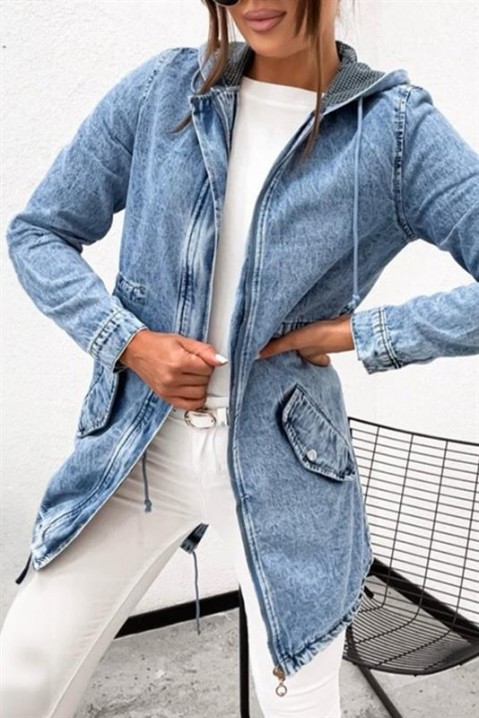 Traper jakna AMIRSA, Boja: plava, IVET.HR - MODERNA ODJEĆA