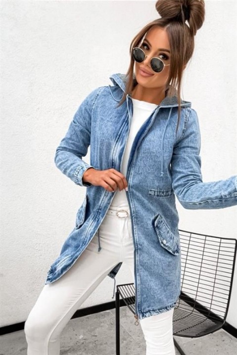 Traper jakna AMIRSA, Boja: plava, IVET.HR - MODERNA ODJEĆA