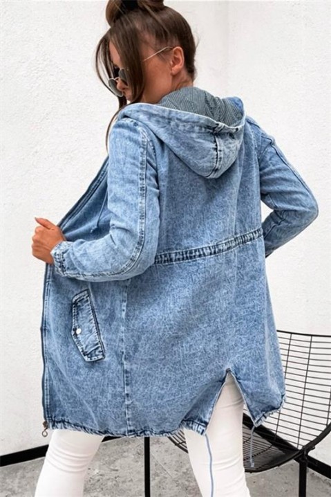 Traper jakna AMIRSA, Boja: plava, IVET.HR - MODERNA ODJEĆA