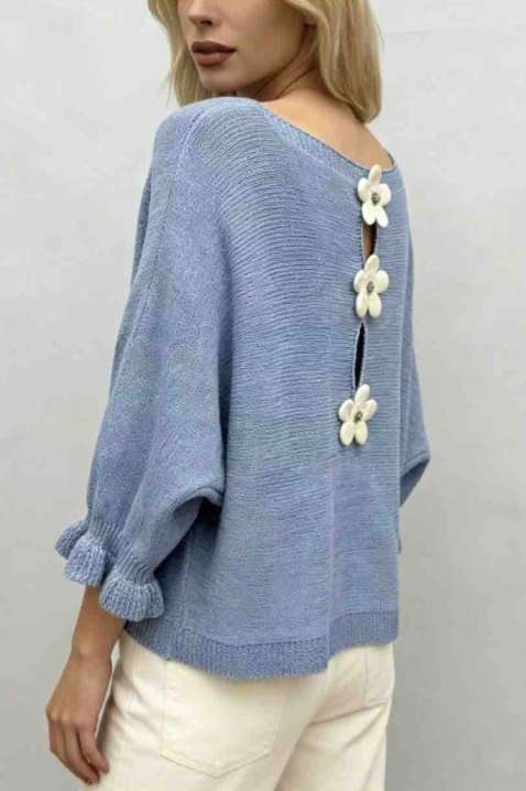 Džemper DARVOLA SKY, Boja: svijetlo plava, IVET.HR - MODERNA ODJEĆA