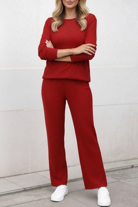 Komplet NIOGELJA RED, Boja: crvena, IVET.HR - MODERNA ODJEĆA