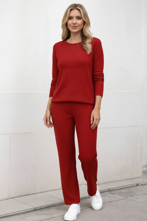 Komplet NIOGELJA RED, Boja: crvena, IVET.HR - MODERNA ODJEĆA