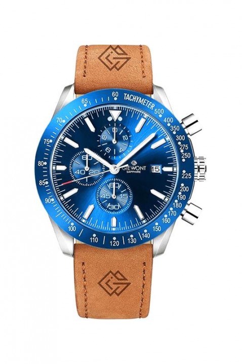Muški sat Giewont Chronograph Sapphire Blue, Boja: plava, IVET.HR - MODERNA ODJEĆA