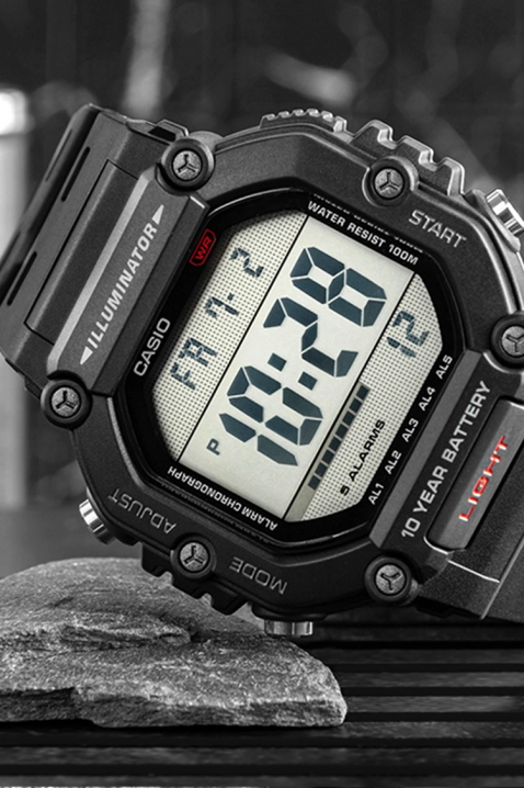 Muški sat CASIO AE-1600H-1AVDF, Boja: crna, IVET.HR - MODERNA ODJEĆA