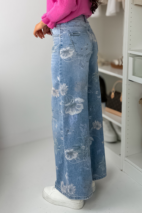 Traperice FLORVILA, Boja: svijetlo plava, IVET.HR - MODERNA ODJEĆA