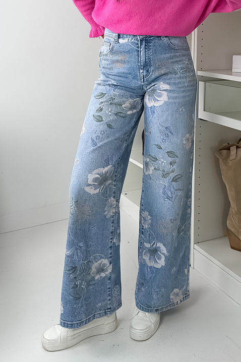 Traperice FLORVILA, Boja: svijetlo plava, IVET.HR - MODERNA ODJEĆA