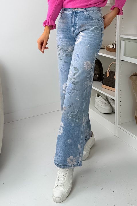 Traperice FLORVILA, Boja: svijetlo plava, IVET.HR - MODERNA ODJEĆA