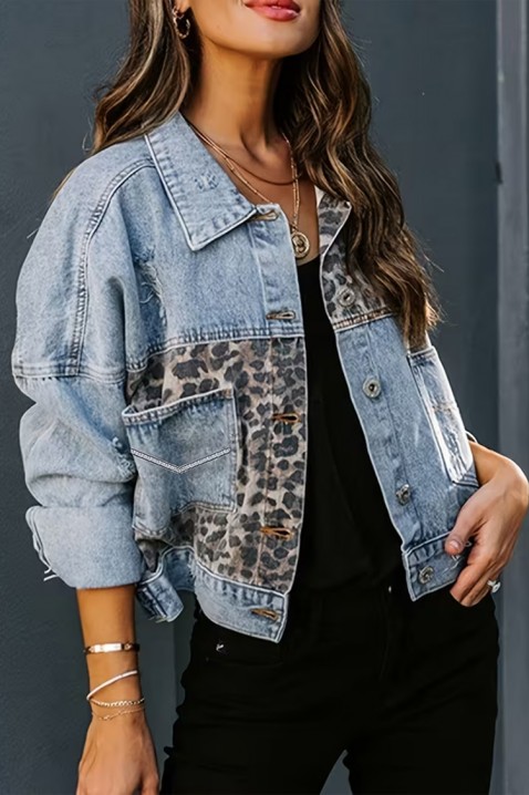 Traper jakna SUPERVILZA, Boja: svijetlo plava, IVET.HR - MODERNA ODJEĆA