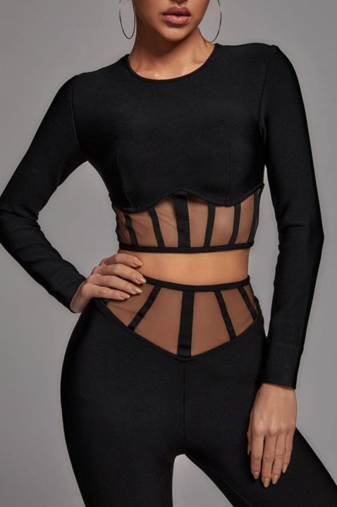 Komplet ZAMRENZOLA, Boja: crna, IVET.HR - MODERNA ODJEĆA