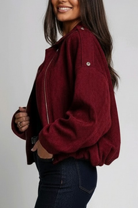 Jakna ZERLENDA BORDO, Boja: bordo, IVET.HR - MODERNA ODJEĆA