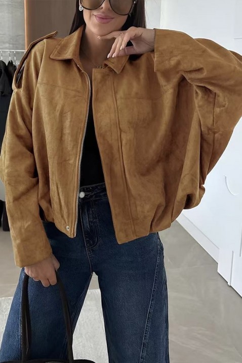 Jakna ZERLENDA CAMEL, Boja: svjetlosmeđa, IVET.HR - MODERNA ODJEĆA