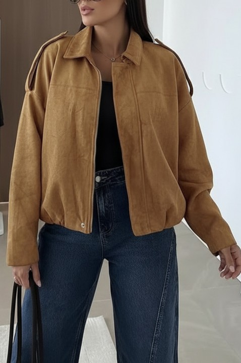 Jakna ZERLENDA CAMEL, Boja: svjetlosmeđa, IVET.HR - MODERNA ODJEĆA