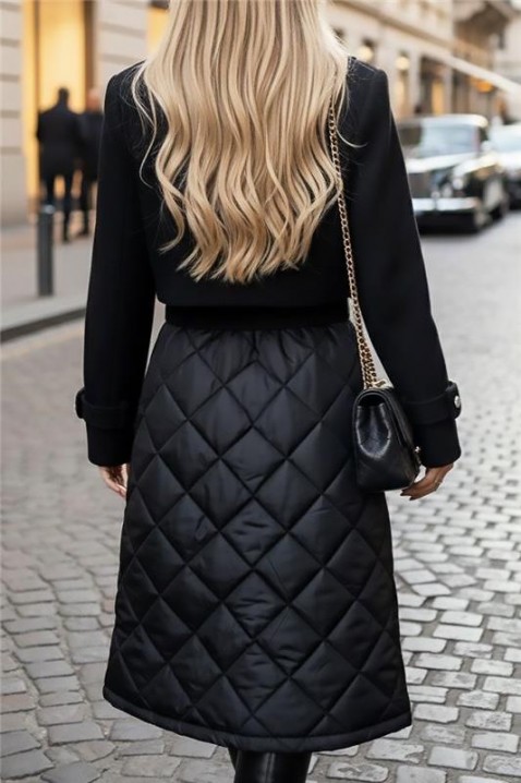 Kaput KAPITOLZA, Boja: crna, IVET.HR - MODERNA ODJEĆA