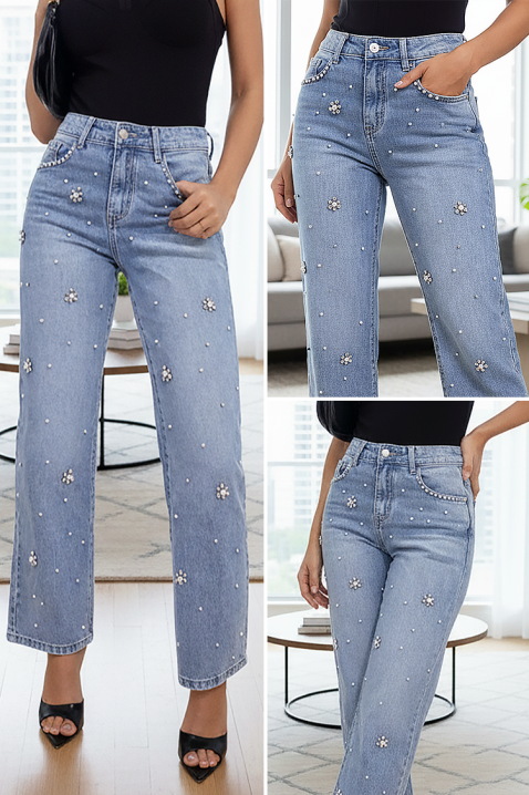 Traperice RESERENZA, Boja: svijetlo plava, IVET.HR - MODERNA ODJEĆA