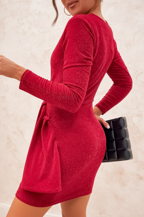 Haljina MONLEZA RED, Boja: crvena, IVET.HR - MODERNA ODJEĆA