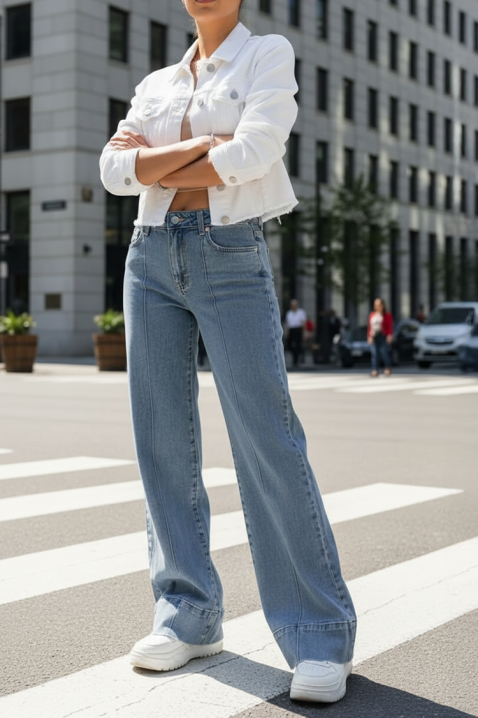 Traperice RAZELVONDA, Boja: svijetlo plava, IVET.HR - MODERNA ODJEĆA