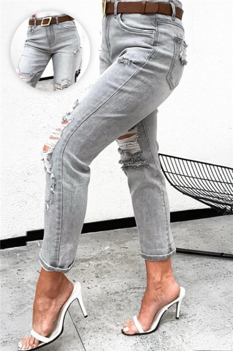 Traperice LEVROLA, Boja: siva, IVET.HR - MODERNA ODJEĆA