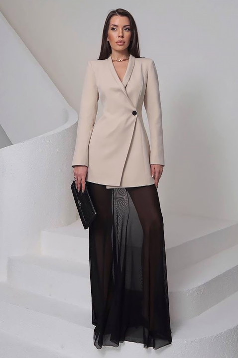 Komplet ZAFRINZA ECRU, Boja: drap, IVET.HR - MODERNA ODJEĆA