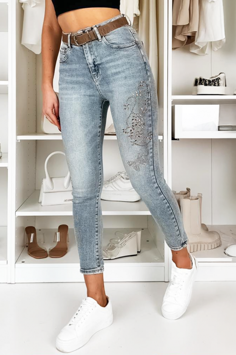 Traperice BLESTOLDA, Boja: svijetlo plava, IVET.HR - MODERNA ODJEĆA