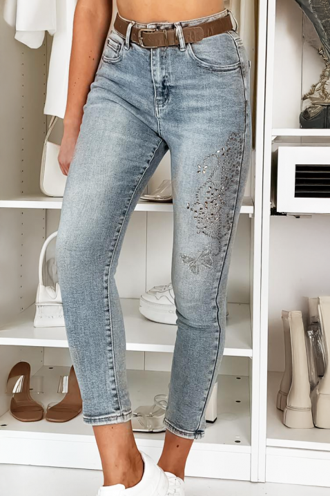 Traperice BLESTOLDA, Boja: svijetlo plava, IVET.HR - MODERNA ODJEĆA