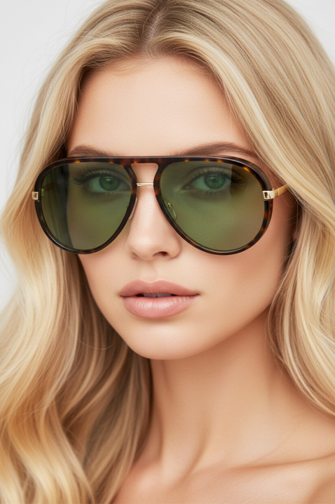 Ženske naočale CLOLINDANA GREEN, Boja: zelena, IVET.HR - MODERNA ODJEĆA