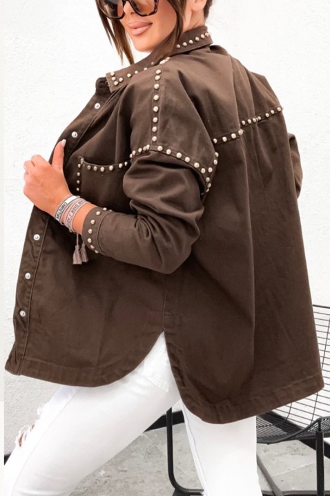 Jakna KAFLONDA, Boja: smeđa, IVET.HR - MODERNA ODJEĆA