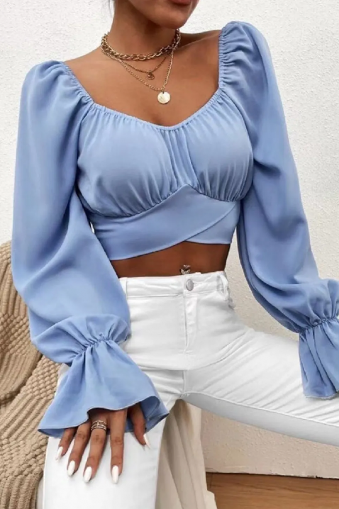 Ženska bluza LORFEZA, Boja: svijetlo plava, IVET.HR - MODERNA ODJEĆA