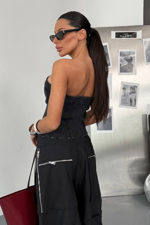 Top ERELONZA BLACK, Boja: crna, IVET.HR - MODERNA ODJEĆA