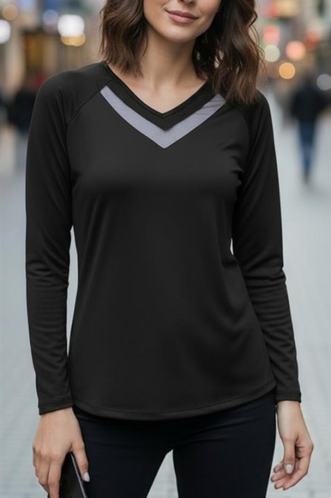 Ženska bluza RIONELDA BLACK, Boja: crna, IVET.HR - MODERNA ODJEĆA