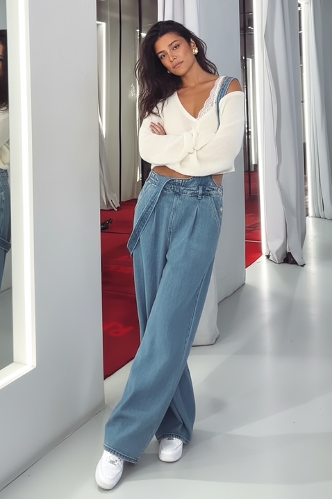 Traperice RILONDANA, Boja: svijetlo plava, IVET.HR - MODERNA ODJEĆA