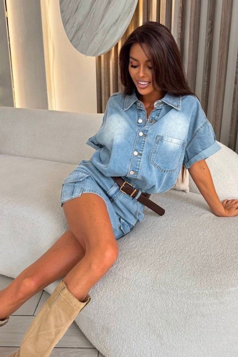 Haljina NEBRALENDA, Boja: svijetlo plava, IVET.HR - MODERNA ODJEĆA