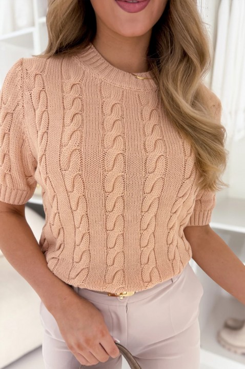 Džemper NIOGELPA BEIGE, Boja: bež, IVET.HR - MODERNA ODJEĆA