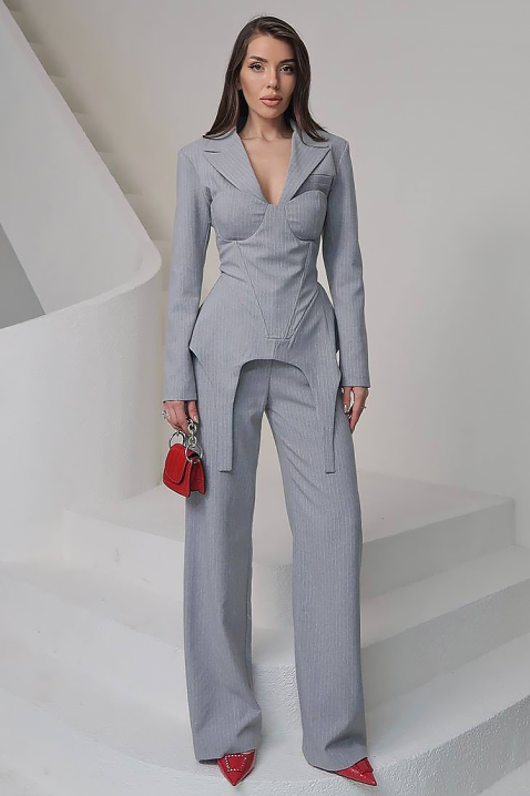 Komplet GERIMERZA GREY, Boja: siva, IVET.HR - MODERNA ODJEĆA