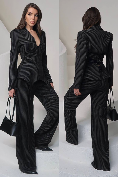 Komplet GERIMERZA BLACK, Boja: crna, IVET.HR - MODERNA ODJEĆA