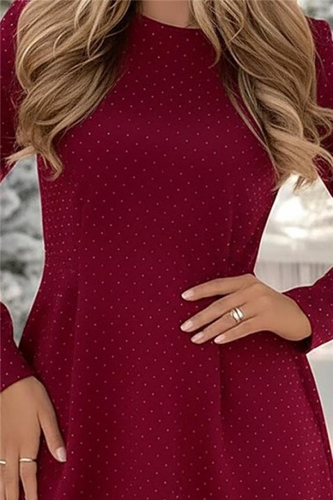 Haljina DERITONA BORDO, Boja: bordo, IVET.HR - MODERNA ODJEĆA