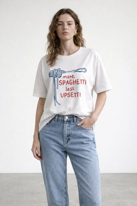 Majica SPLAVINDA, Boja: bijela, IVET.HR - MODERNA ODJEĆA