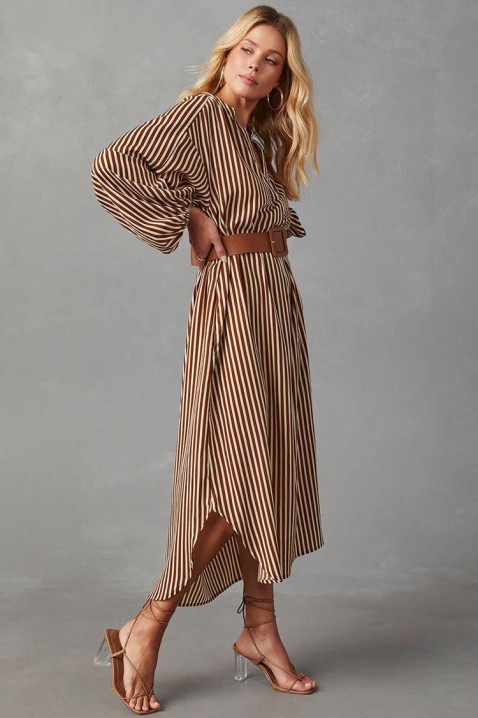 Haljina RAKLINDA BROWN, Boja: smeđa, IVET.HR - MODERNA ODJEĆA